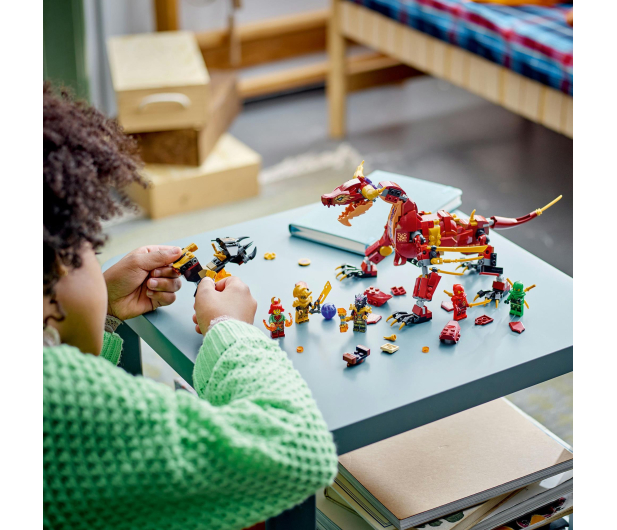 LEGO Ninjago 71793 Lawowy smok zmieniający się w falę ognia - 1144474 - zdjęcie 13